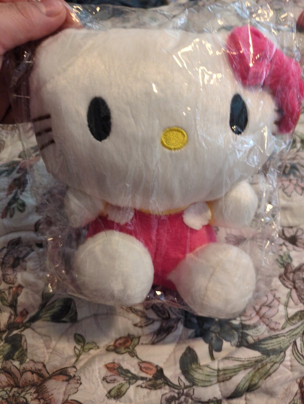 Hello Kitty White and Pink Plush Doll by Hello Kitty